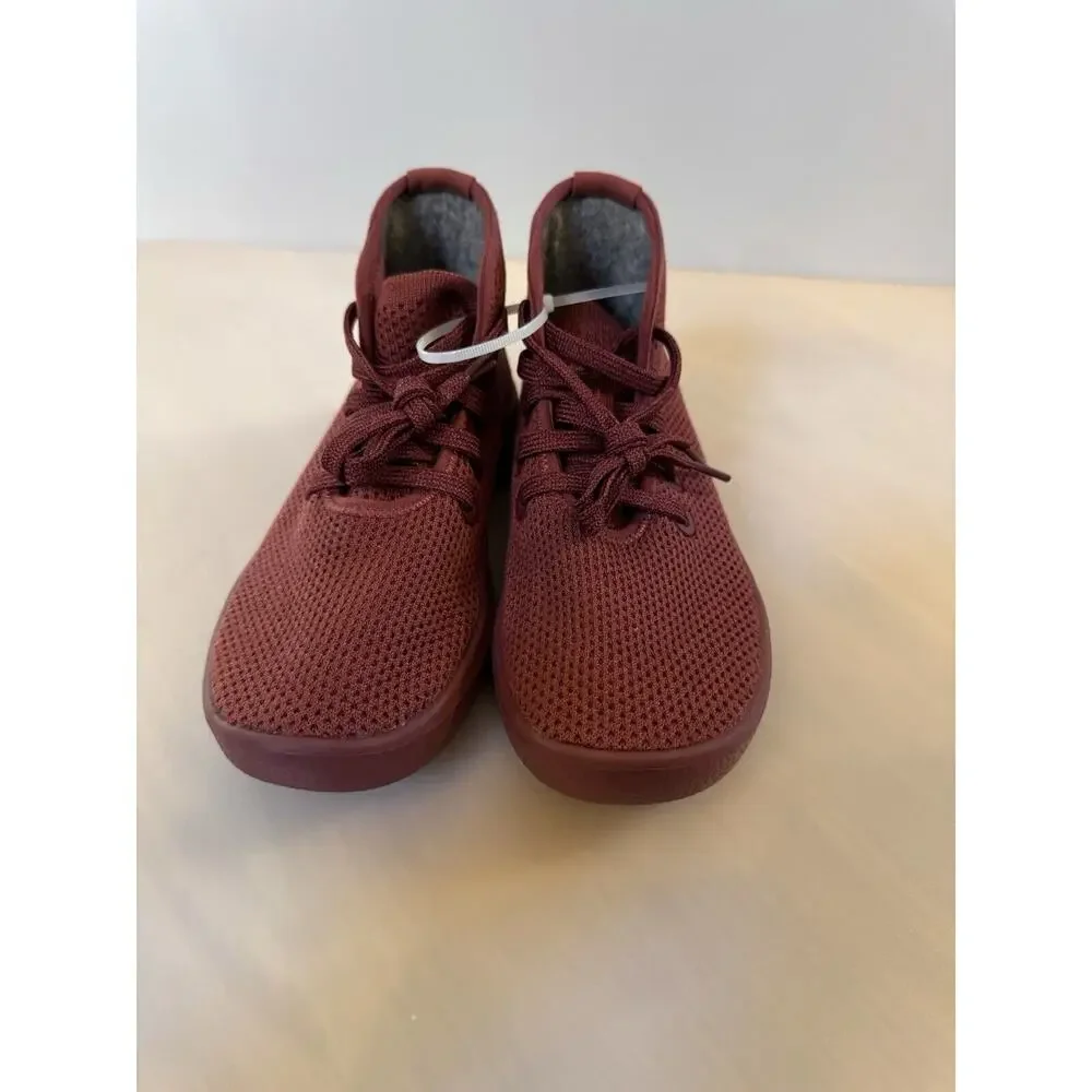 Allbirds Tree Toppers Womens Size 5 Red Athletic Running Shoes Sneakers High Top